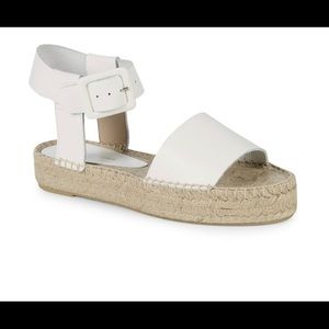 Saks Fifth Avenue white Summer sandal